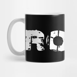 rock skull Mug